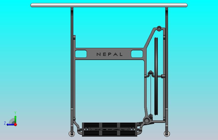 缝纫机模型图sw