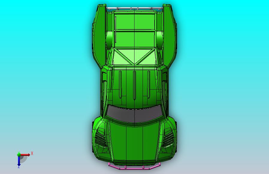 电动遥控小车模型
