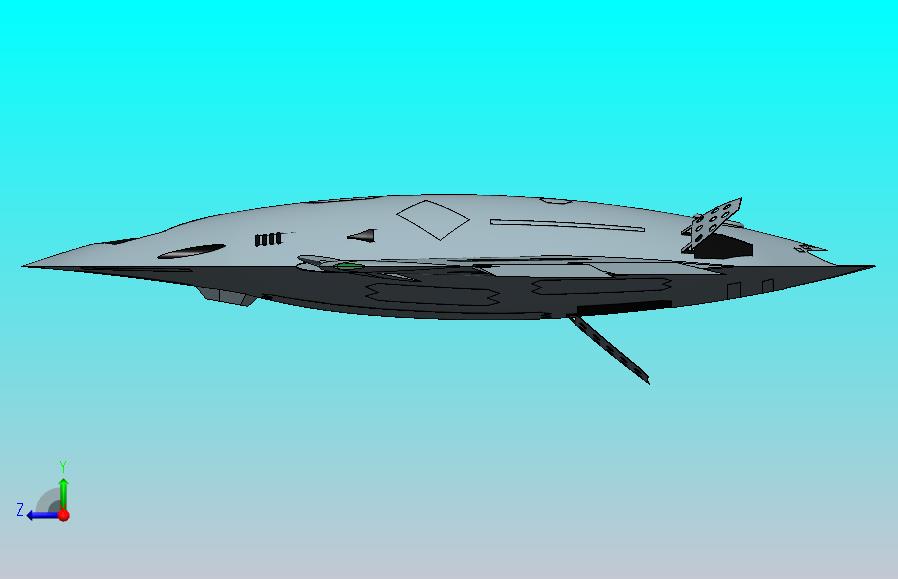 高度敏捷无人战斗机