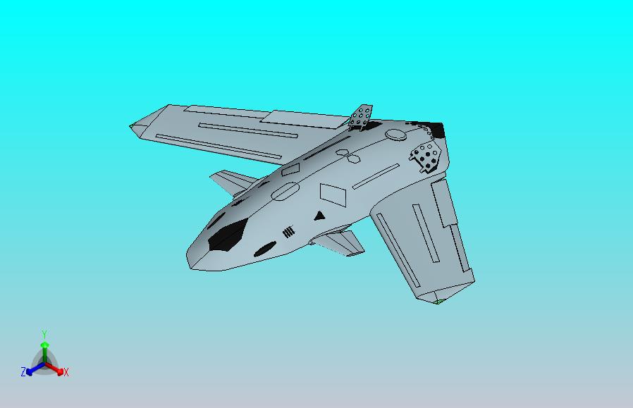 高度敏捷无人战斗机