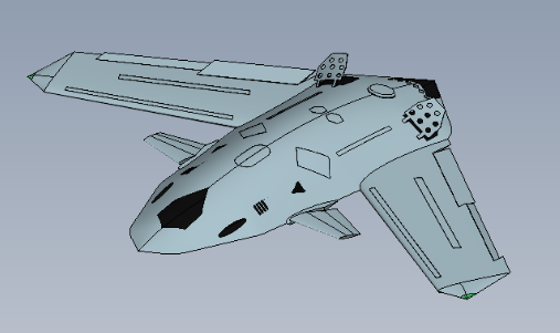 高度敏捷无人战斗机