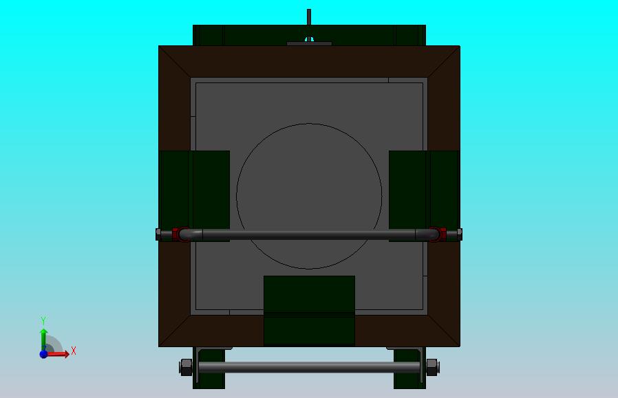 加热锻造炉模型