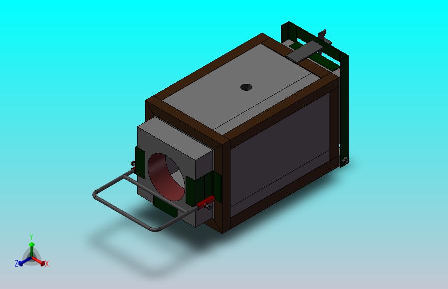 加热锻造炉模型