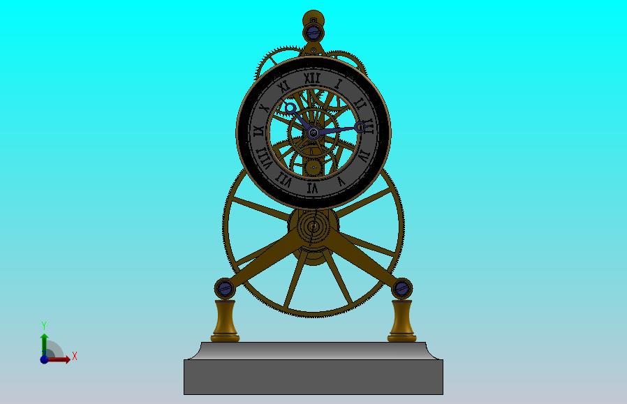 机械钟表设计模型