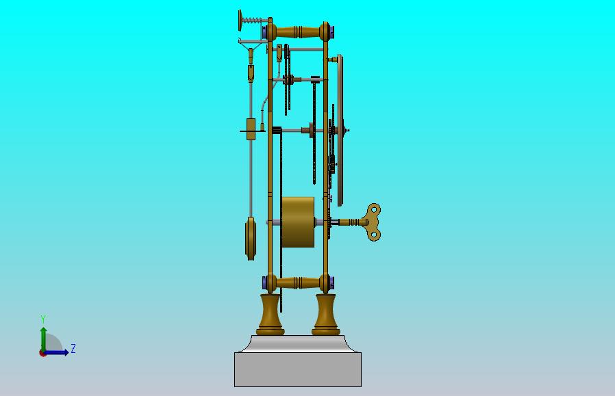 机械钟表设计模型