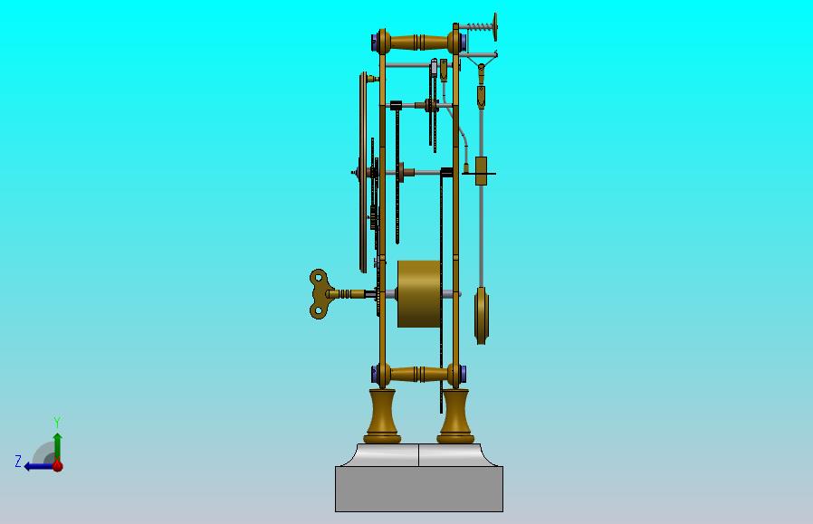 机械钟表设计模型