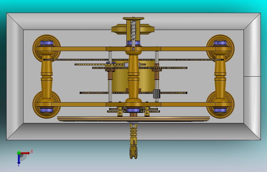 机械钟表设计模型