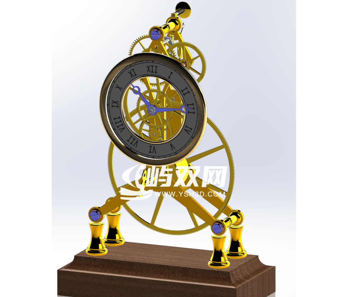 机械钟表设计模型