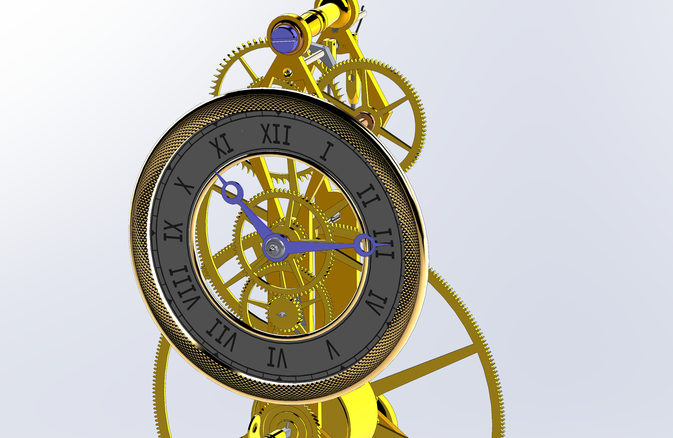 机械钟表设计模型