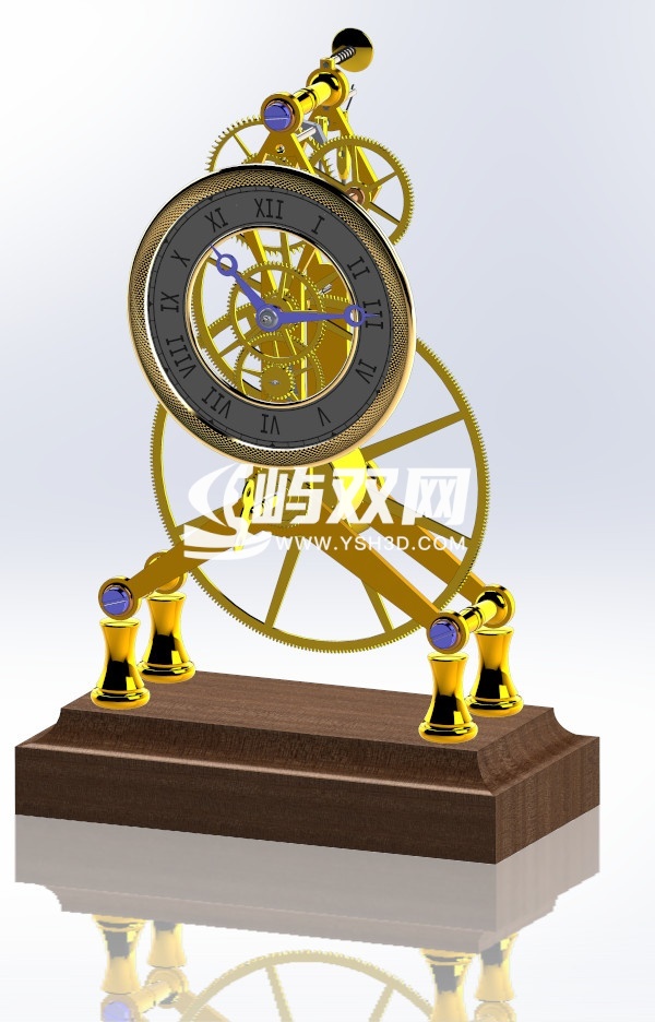 机械钟表设计模型