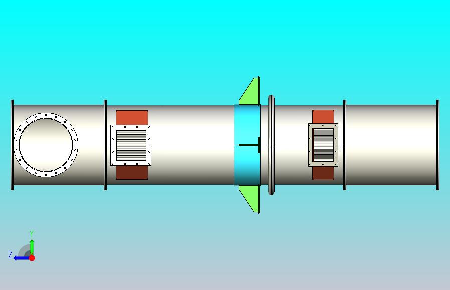 管式换热器模型
