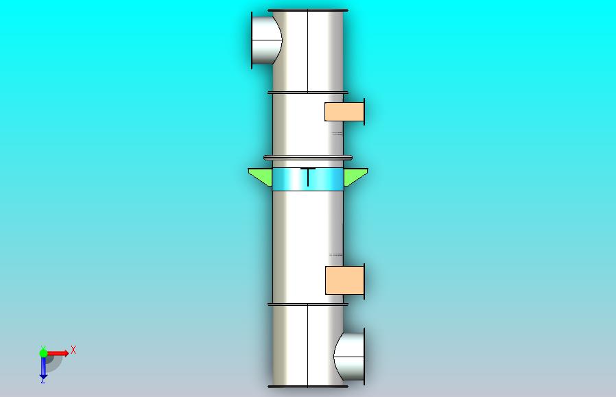 管式换热器模型