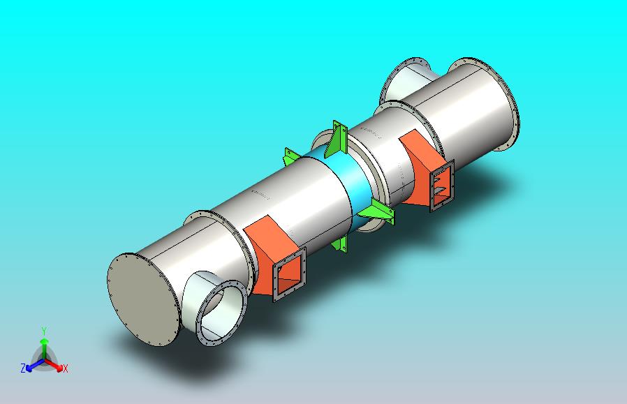 管式换热器模型