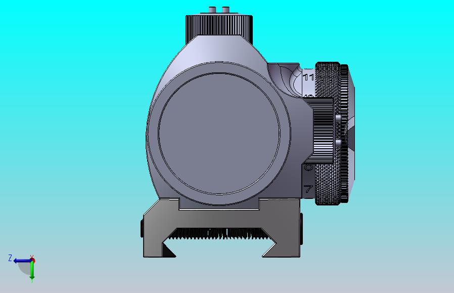 军用红点瞄准镜