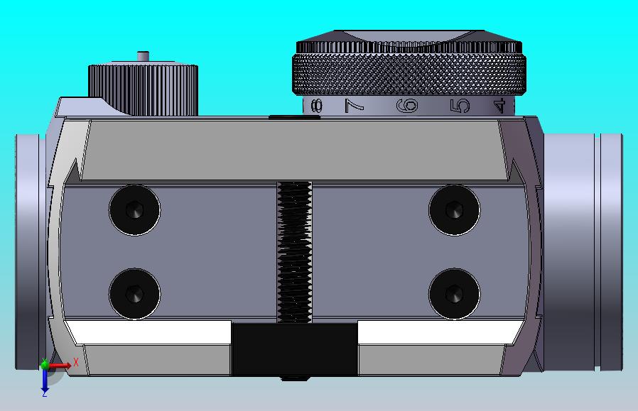 军用红点瞄准镜