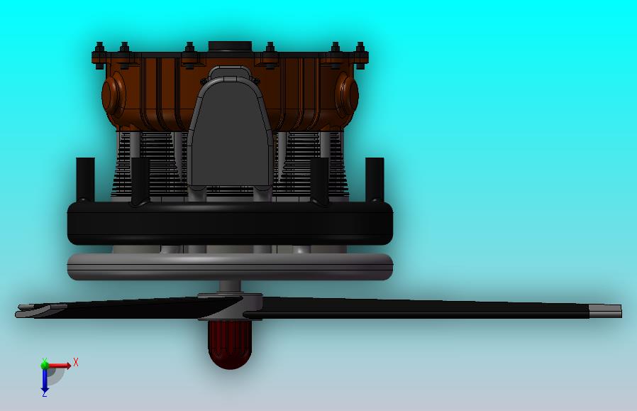 螺旋桨活塞发动机