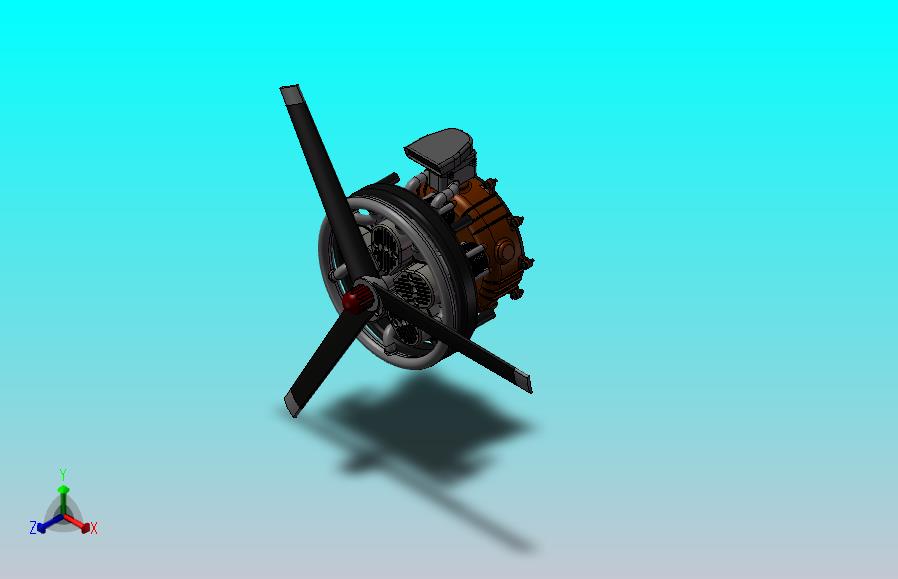 螺旋桨活塞发动机