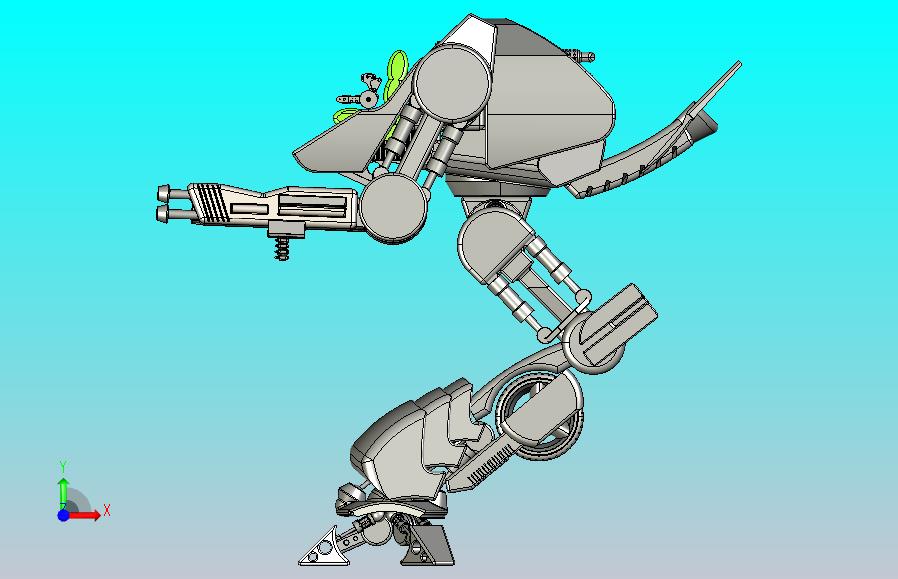 玩具机器人模型