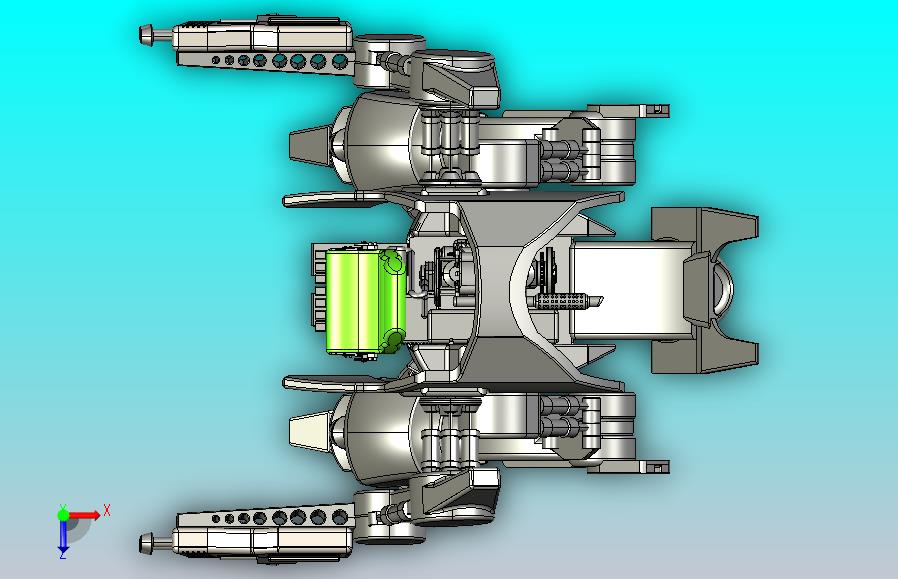 玩具机器人模型