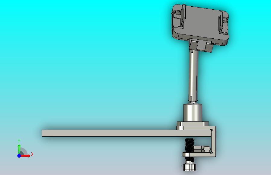 桌边固定手机支架