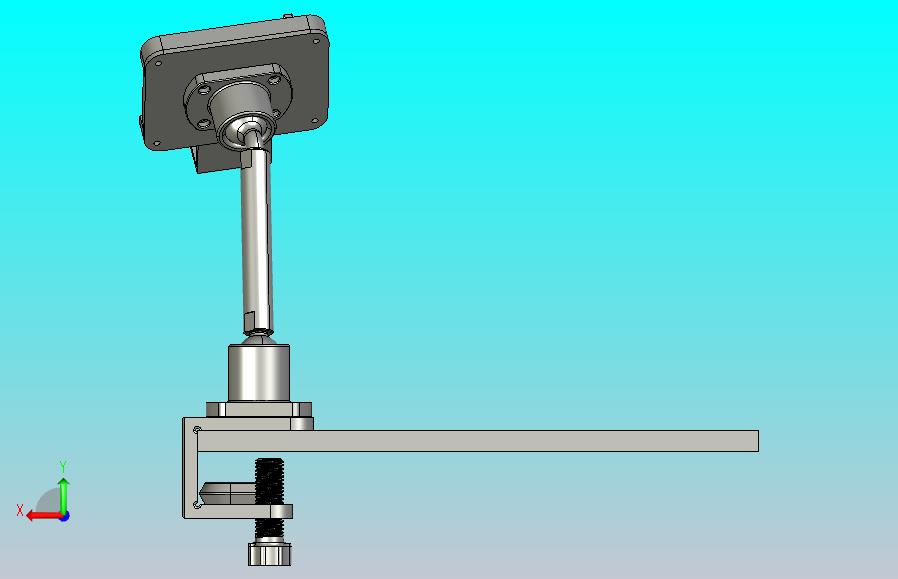 桌边固定手机支架