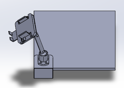 桌边固定手机支架