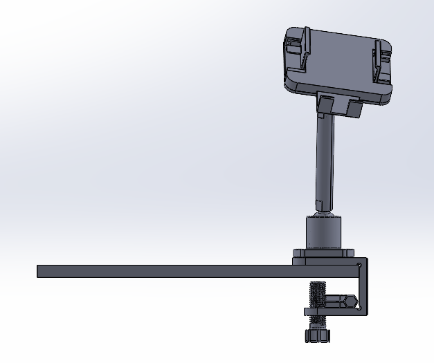 桌边固定手机支架