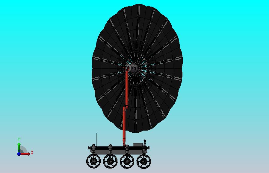 太阳能太空探测车