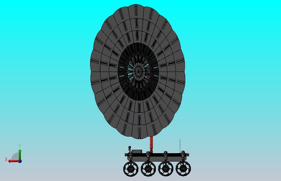 太阳能太空探测车