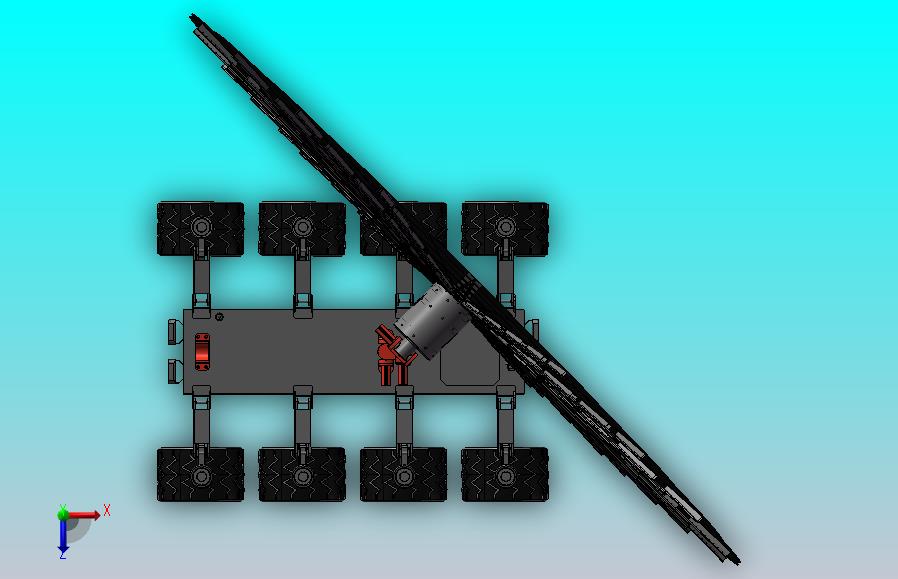 太阳能太空探测车