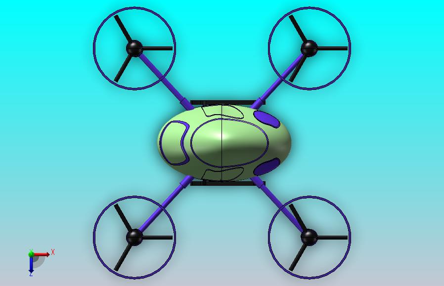 自动驾驶概念载人客机