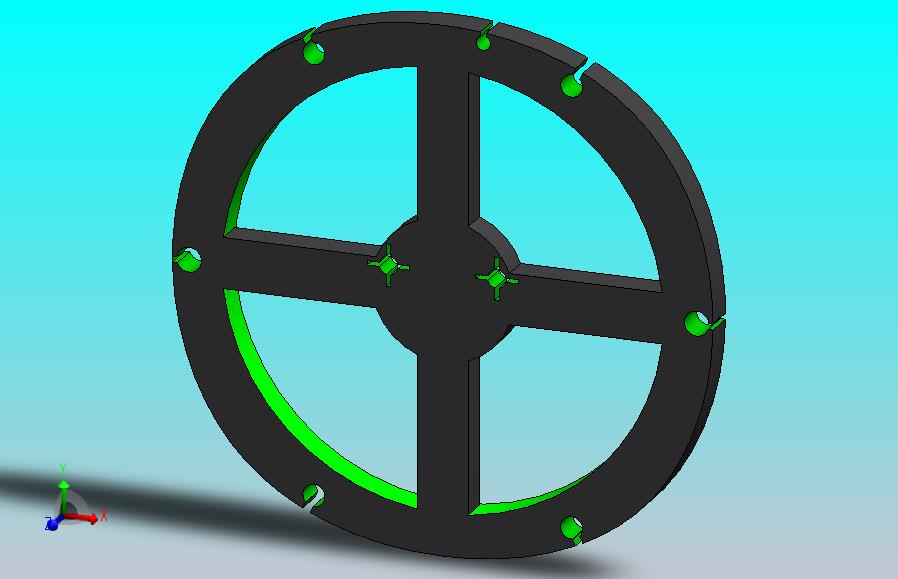 风扇零件 – 增重器