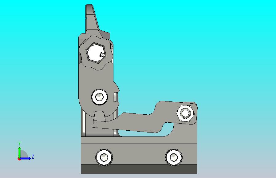 铁瞄准器翻转器 22 毫米皮