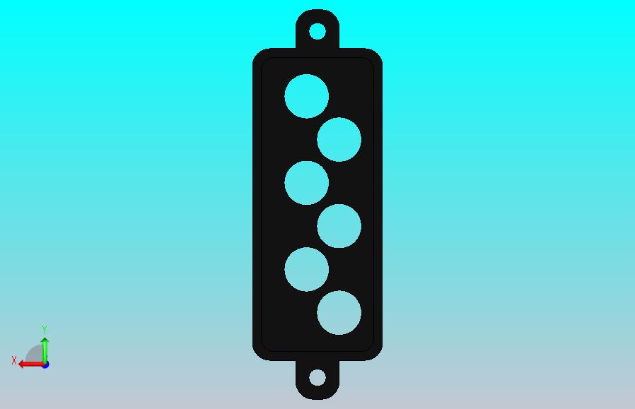 有源六线圈吉他拾音器