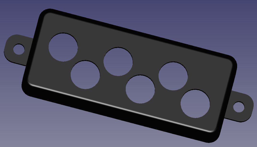 有源六线圈吉他拾音器