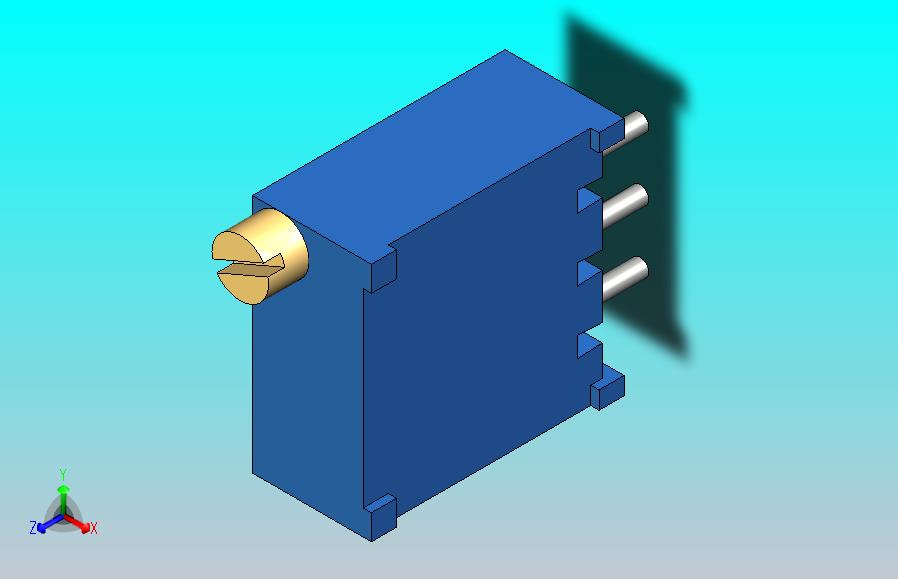 Baoter 3296 微调电位器