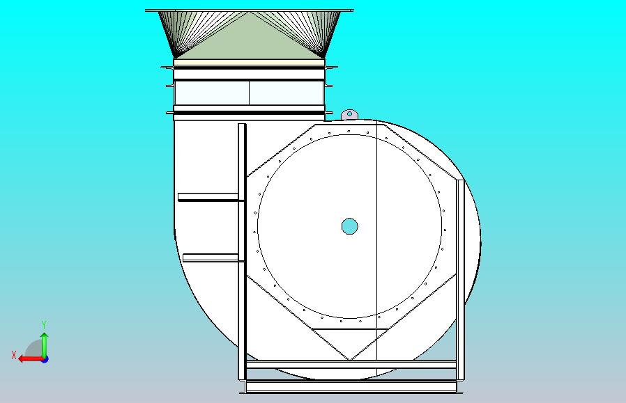 工业通风机外壳