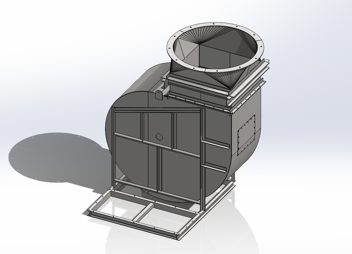 工业通风机外壳