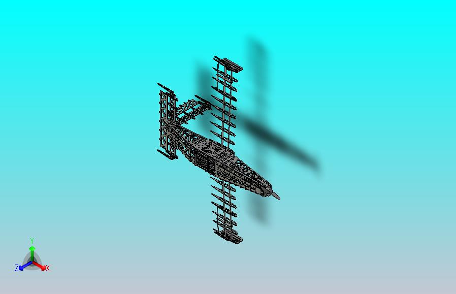 无人机固定翼飞机