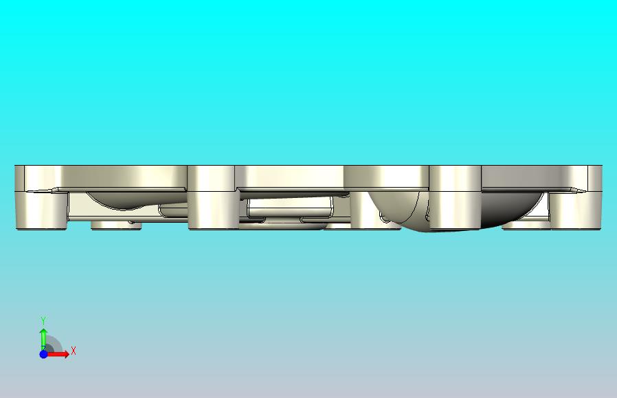 铃木 GT750 水泵端盖