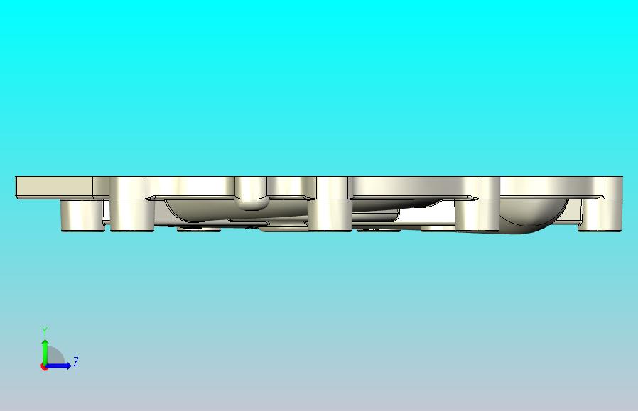 铃木 GT750 水泵端盖