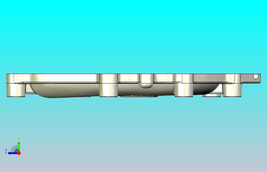 铃木 GT750 水泵端盖