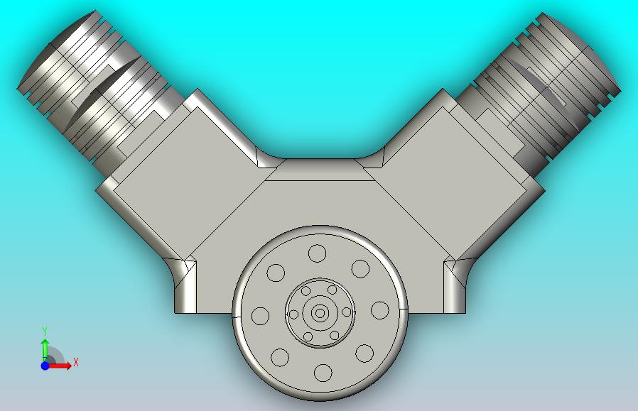 V6 风冷发动机组