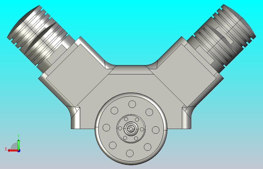 V6 风冷发动机组
