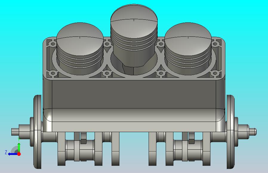 V6 风冷发动机组