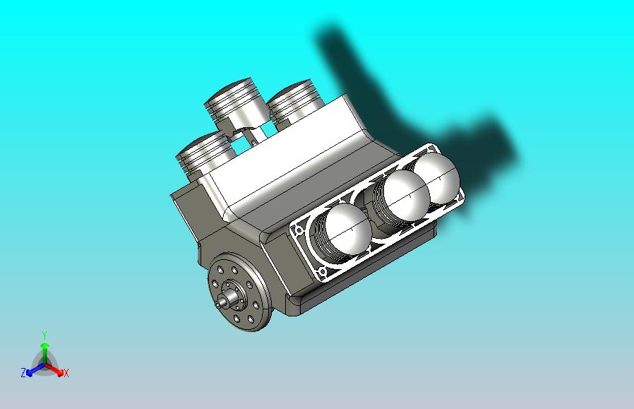 V6 风冷发动机组