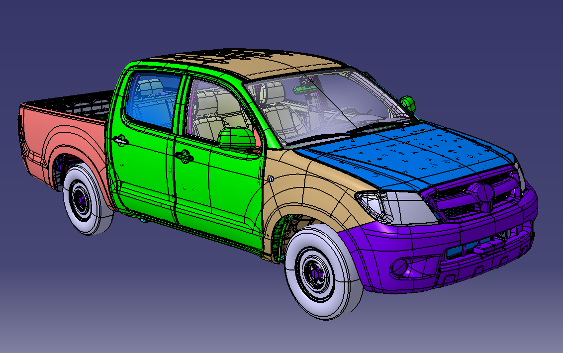 丰田 Hilux VIGO - 完整车辆