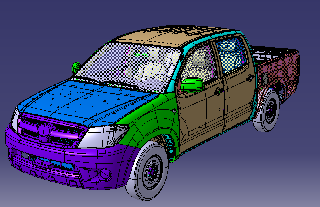 丰田 Hilux VIGO - 完整车辆