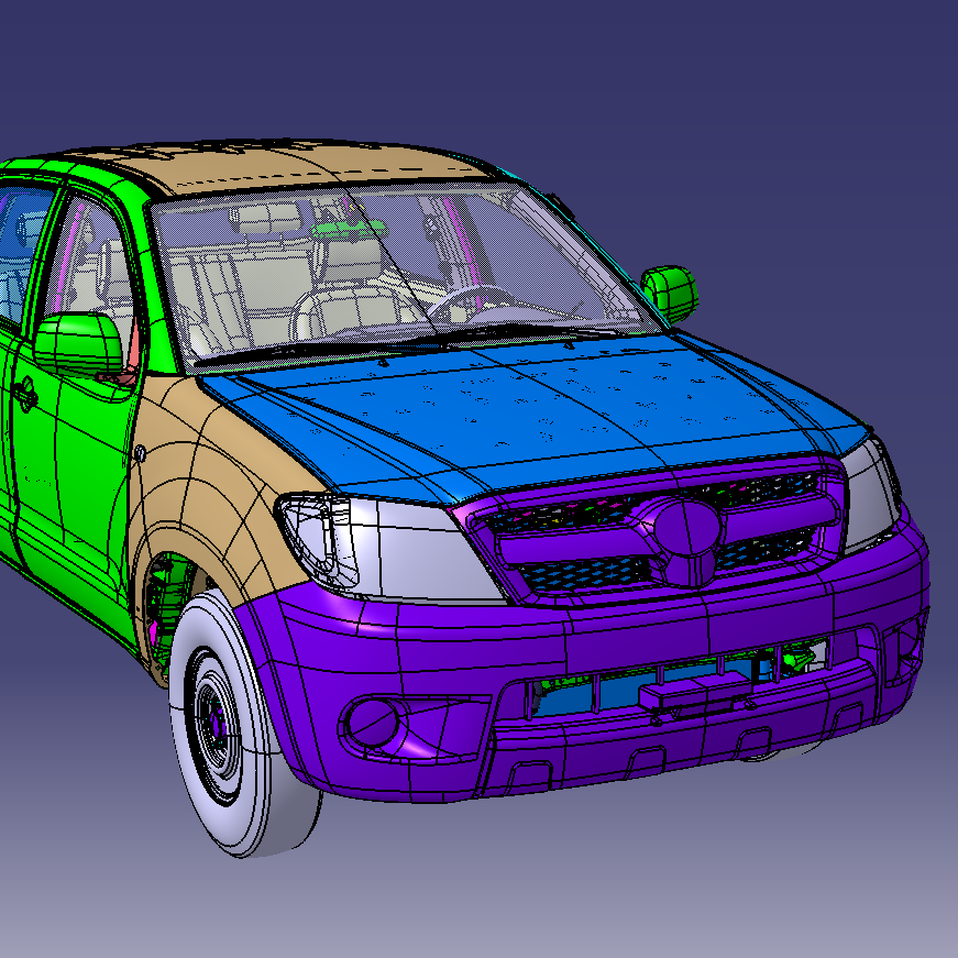 丰田 Hilux VIGO - 完整车辆