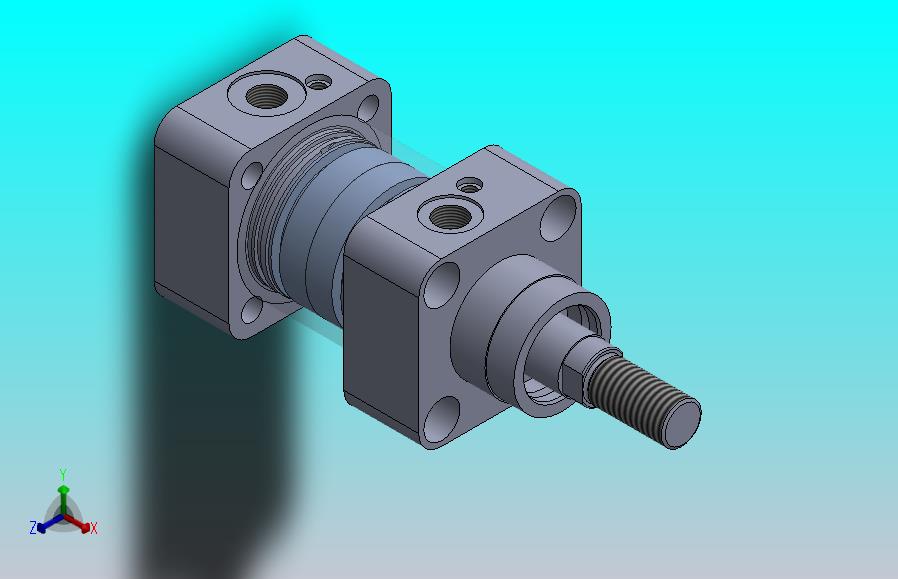 金属加工（带所有配置气缸
